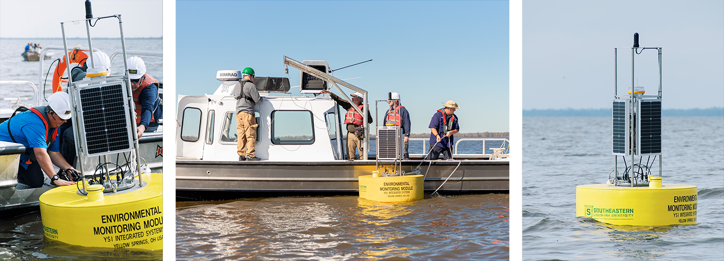 Real-time monitoring buoys