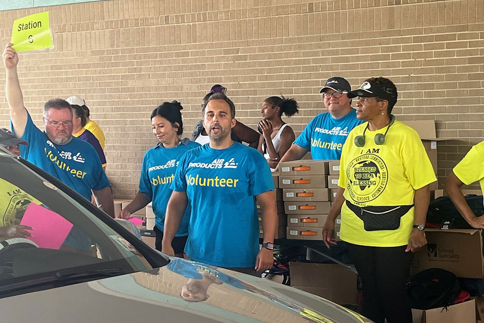 Air Products’ employees support Back to School efforts in St. John the Baptist Parish